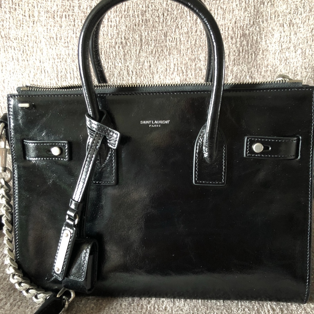 ❌HOLD❌NWT-Classic Saint Laurent Sac de Jour Tote - Picture 3 of 8